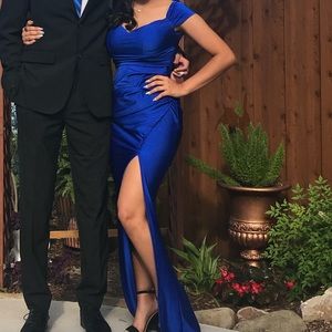 Blue formal dress